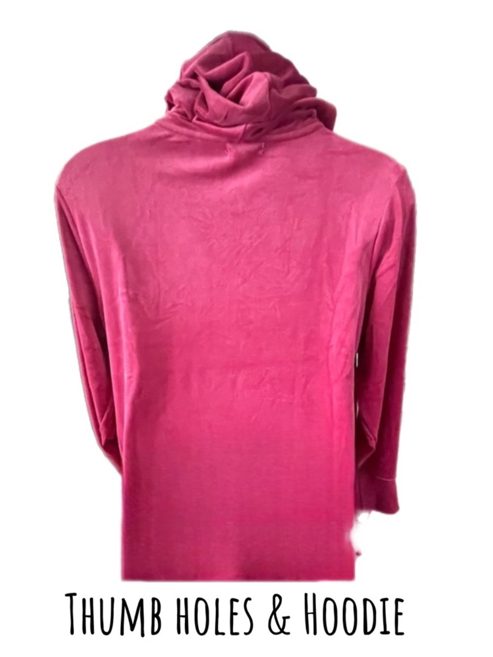 JONES NEW YORK Sport Super Soft & Breathable Hoodie w Thumb Holes in 1X NWT - Picture 5 of 15